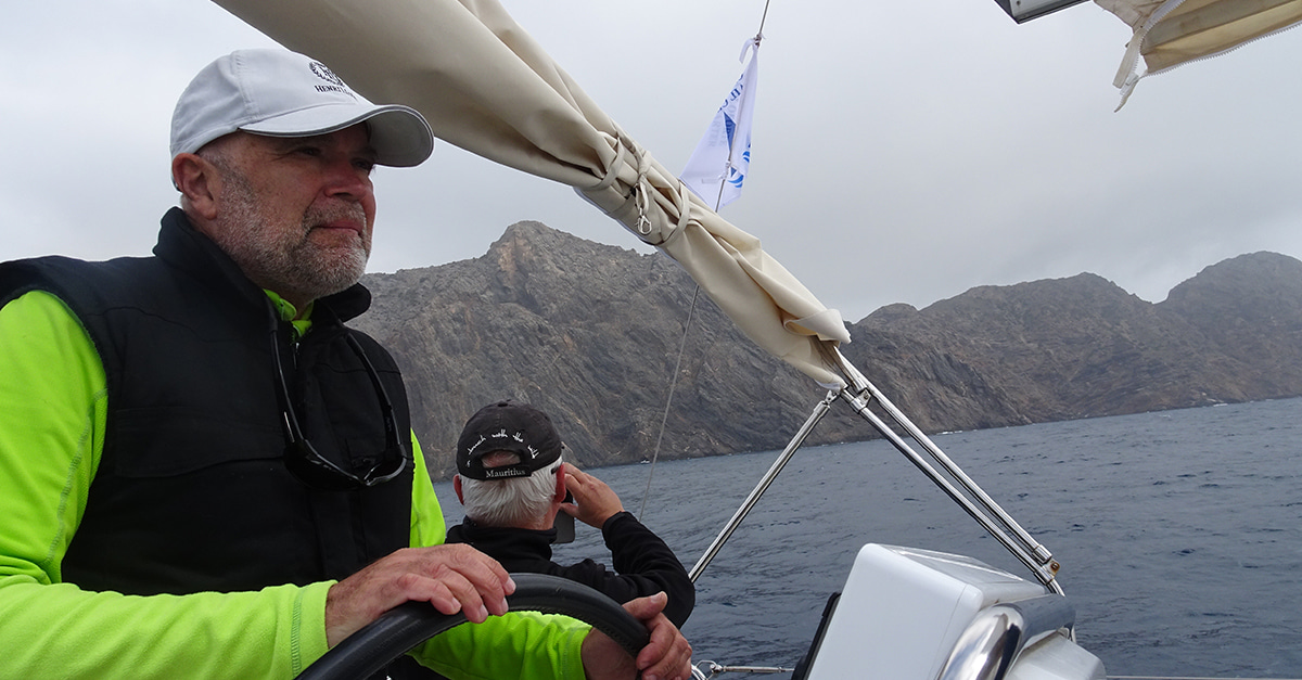 Jean-Marc Verrier navigation voilier - Les Voiles du Lac